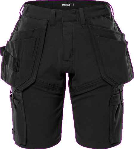 Werkshorts stretch dames 2601 GLWS - Broeken en shorts - Werkshorts met spijkerzakken