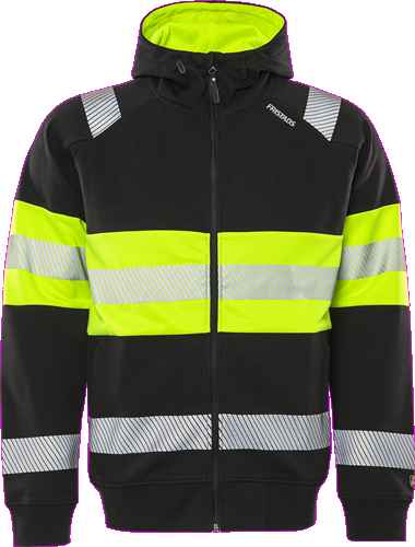 High vis sweater met capuchon klasse 1 7532 GKC - Truien en sweaters - Hoodies