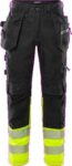 FRISTADS High vis craftsman stretchbroek klasse 1 2906 GWM