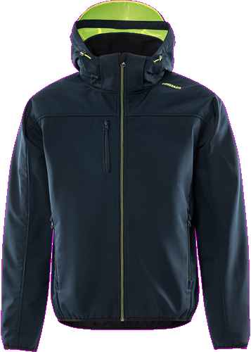 Softshelljack met capuchon 4655 GBF - Jassen en bodywarmers - Softshell werkjassen