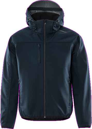 Softshelljack met capuchon 4655 GBF - Jassen en bodywarmers - Softshell werkjassen
