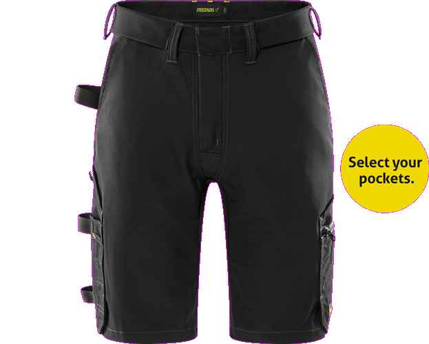 Flex stretch korte broek 2803 GHST - Broeken en shorts - Werkshorts