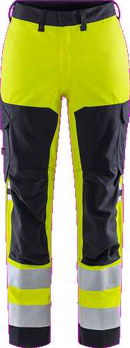 Flamestat high vis stretch broek dames klasse 2 2169 ATHF - Broeken en shorts - Werkbroeken