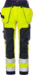 FRISTADS Flamestat hogezichtbaarheids dameswerkbroek stretch klasse 2 2164 ATHF