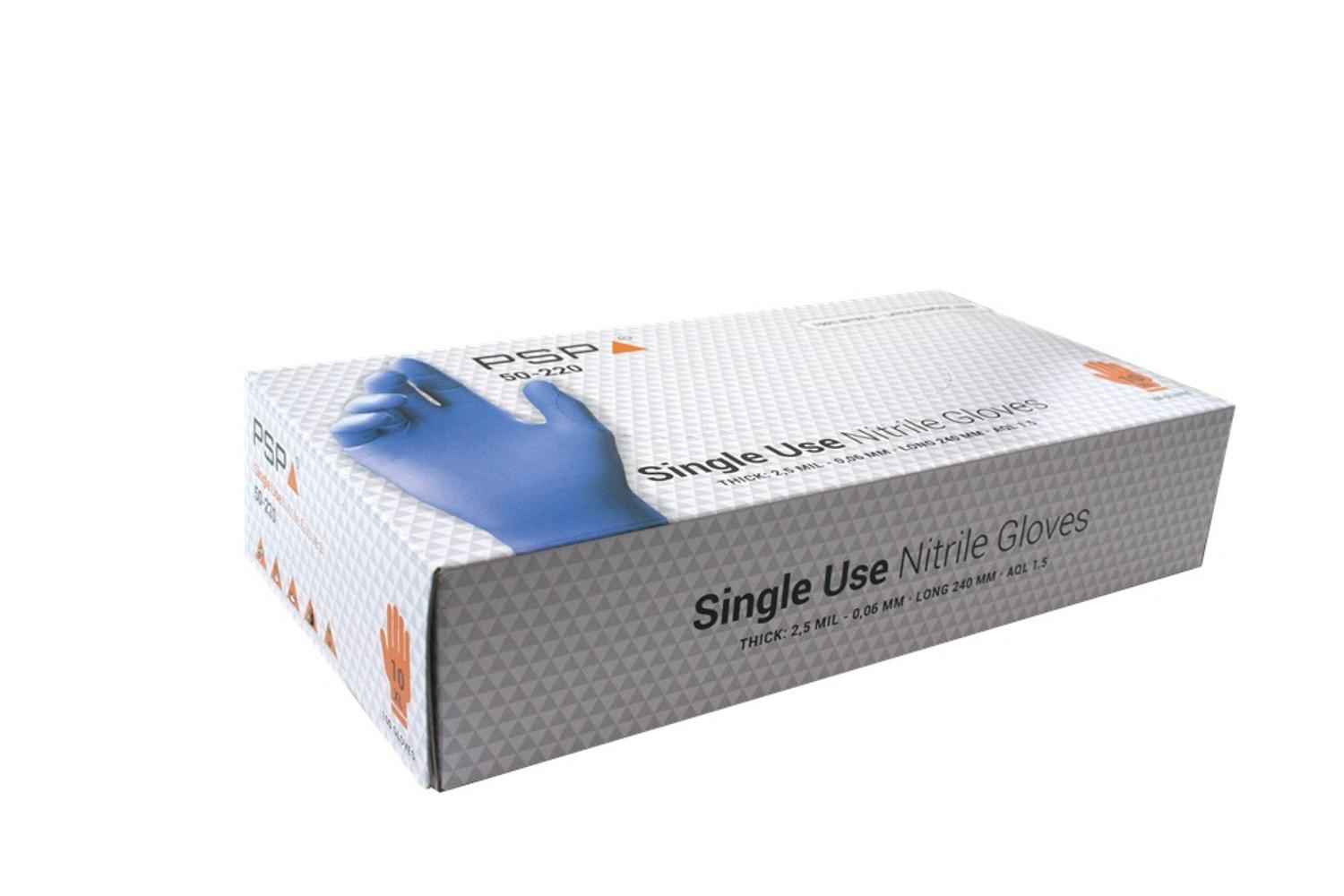 PSP 50-220 Single Use Nitrile (100 stuks) - Pbm's -