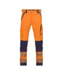 fluo-oranje-marineblauw