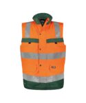 fluo-oranje-flessengroen