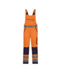 fluo-oranje-marineblauw