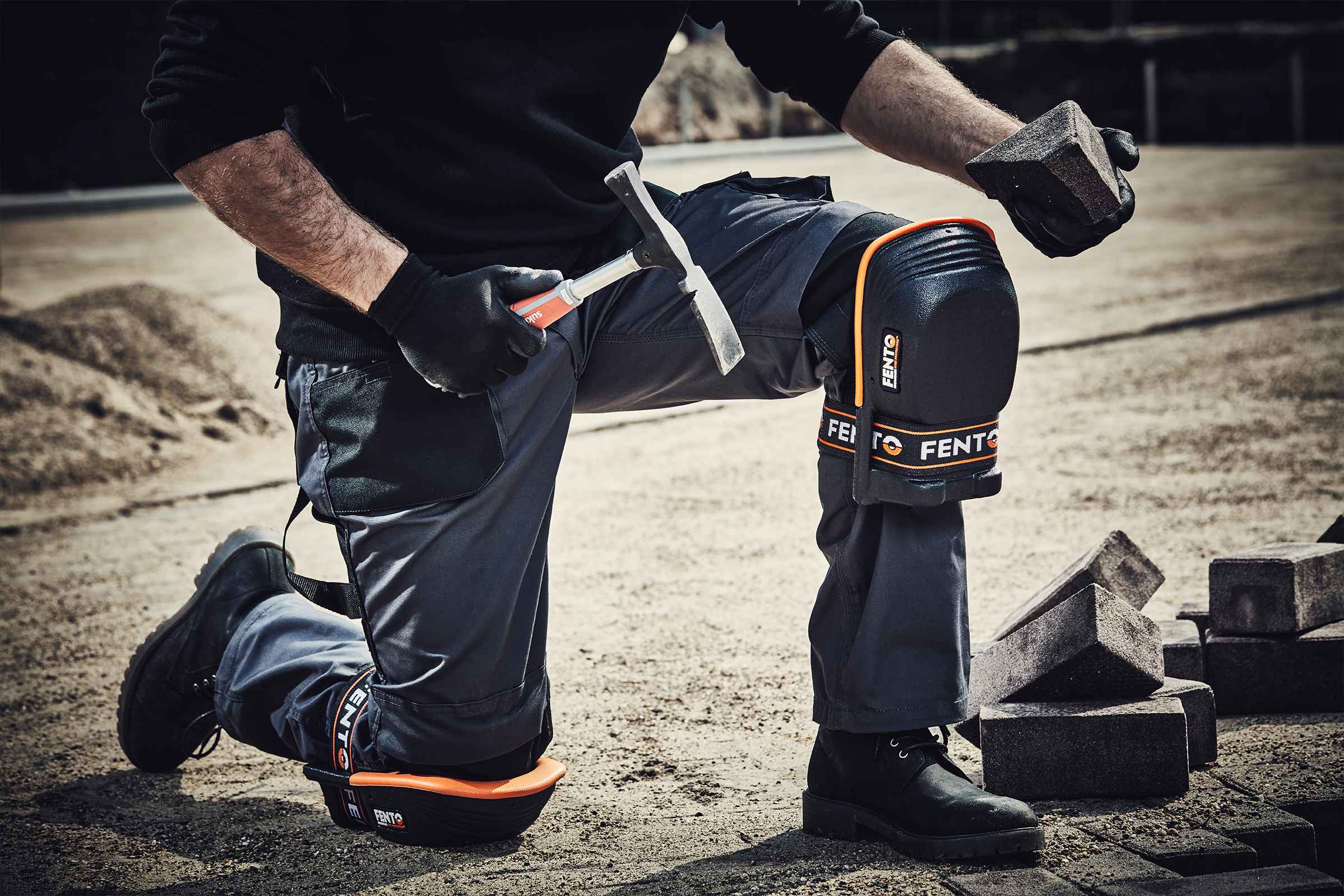 FENTO Kniebeschermer Original - Pbm's - Kniebeschermers