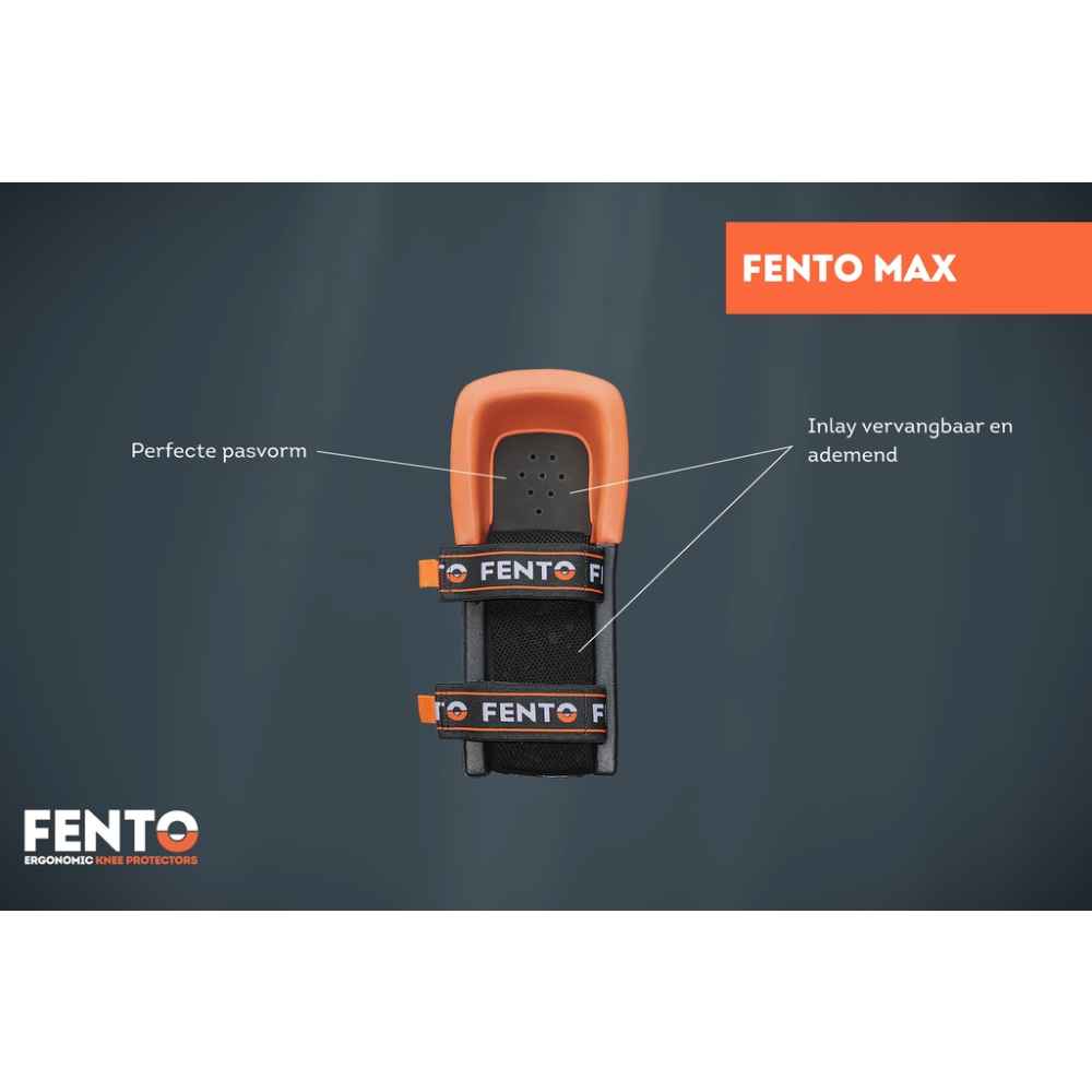 FENTO Kniebeschermer Max - Pbm's - Kniebeschermers