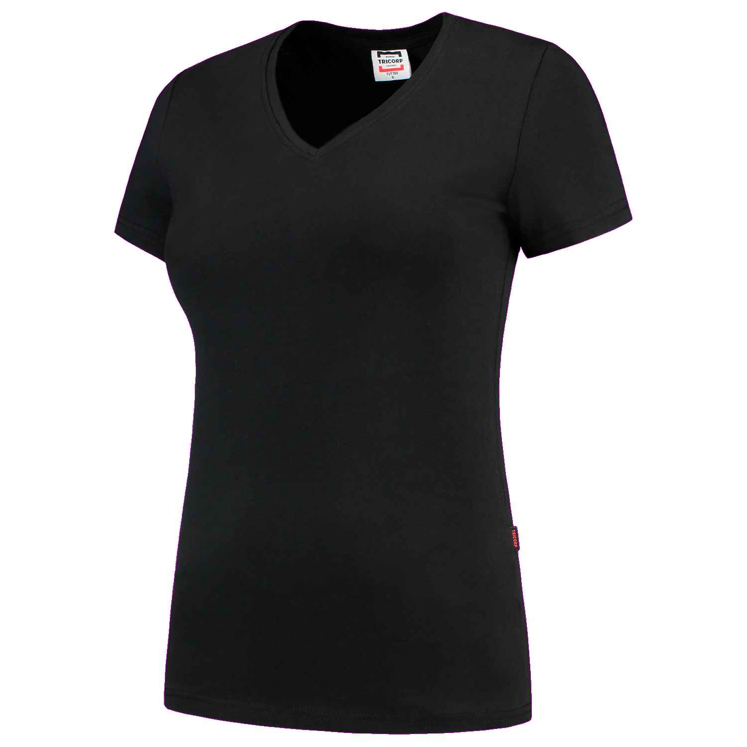 TRICORP T-shirt V Hals Fitted Dames - T-shirts en polo's - T-shirts met v-hals