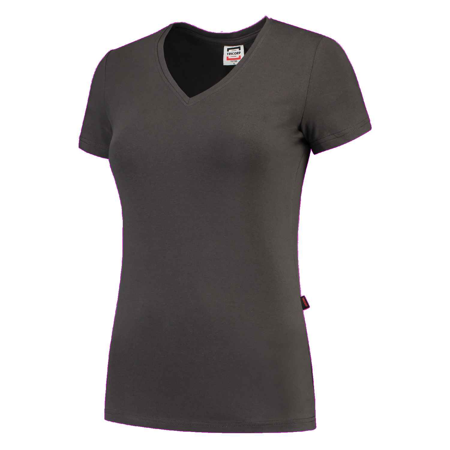 TRICORP T-shirt V Hals Fitted Dames - T-shirts en polo's - T-shirts met v-hals