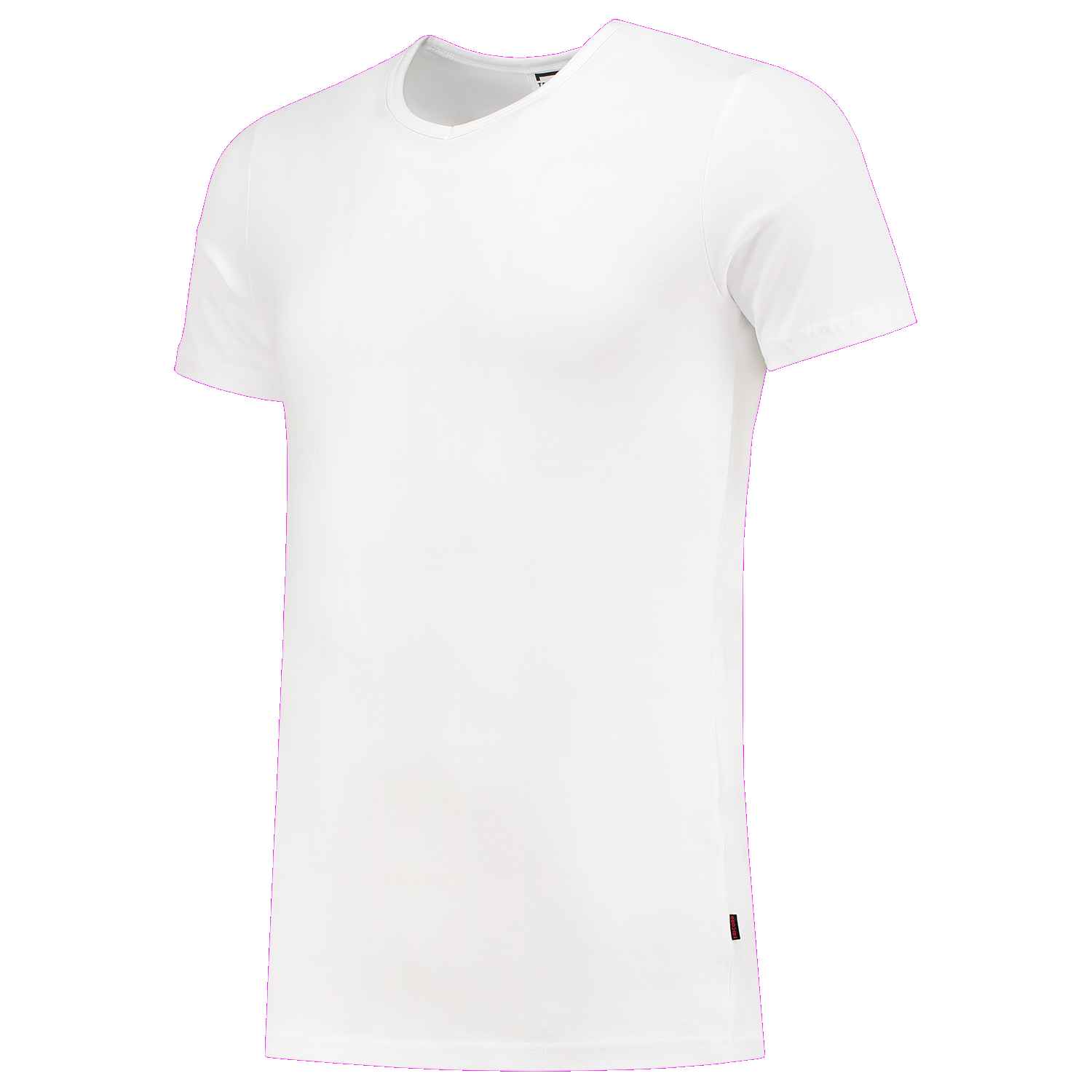 TRICORP T-shirt Elastaan Fitted V Hals - T-shirts en polo's - T-shirts met v-hals