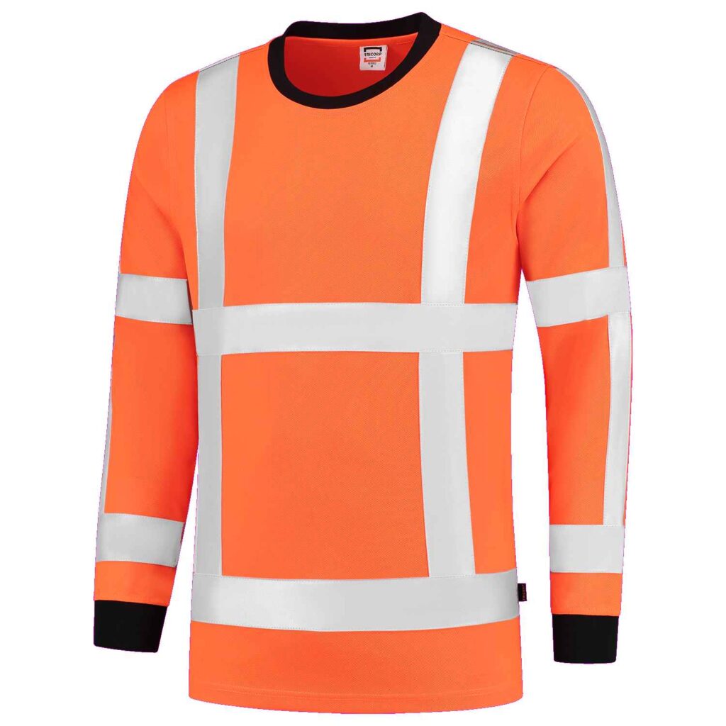 TRICORP T-shirt RWS Birdseye Lange Mouw - T-shirts en polo's - T-shirts met lange mouwen