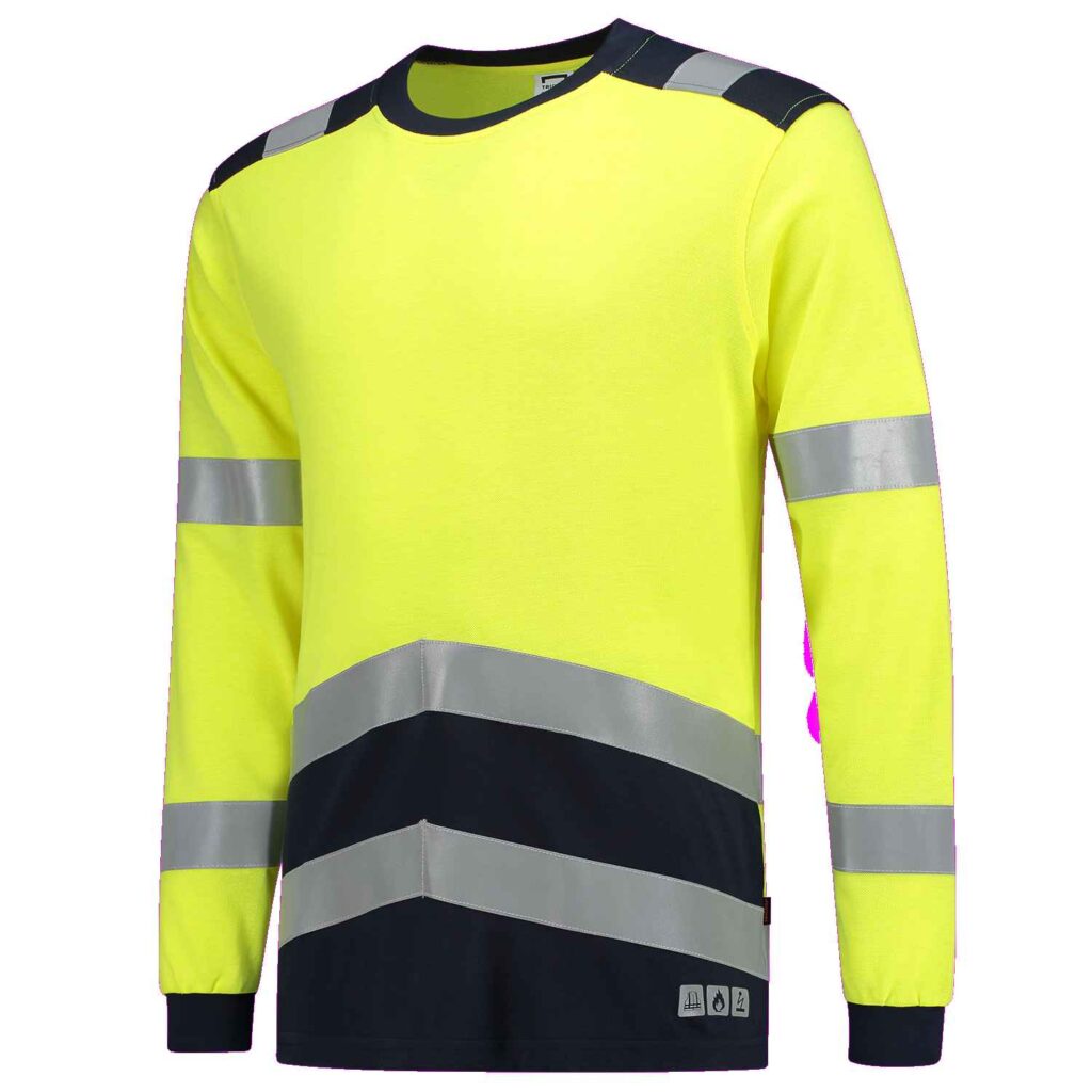 TRICORP T-shirt Multinorm Bicolor - T-shirts en polo's - T-shirts met lange mouwen