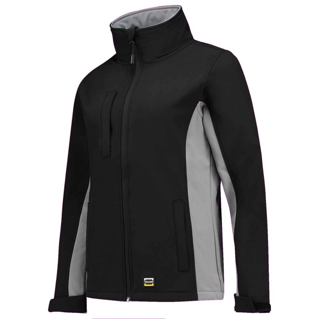 TRICORP Softshell Bicolor Dames - Jassen en bodywarmers - Softshell werkjassen