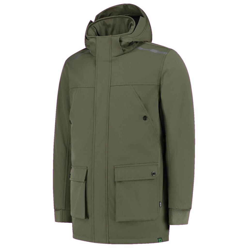 TRICORP Winter Softshell Parka Rewear - Jassen en bodywarmers - Softshell werkjassen