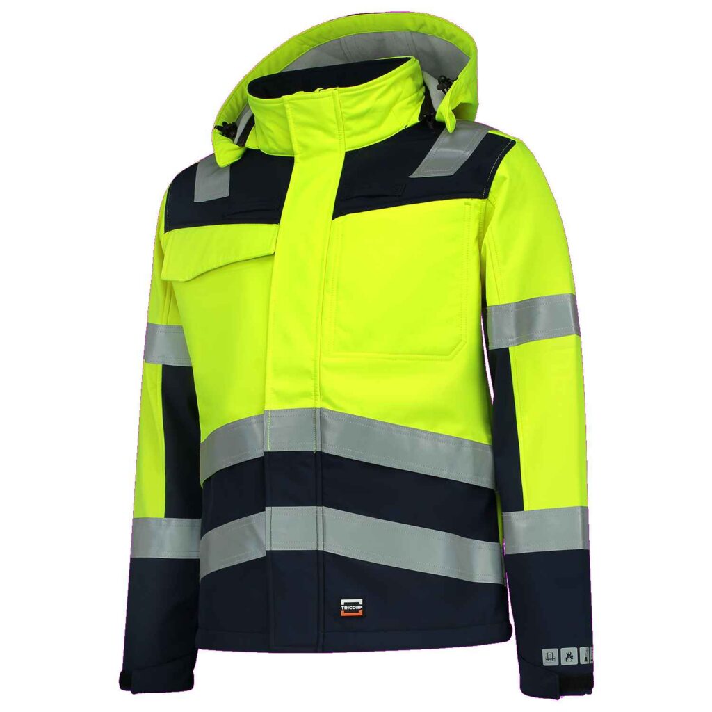 TRICORP Softshell Multinorm Bicolor - Jassen en bodywarmers - Softshell werkjassen