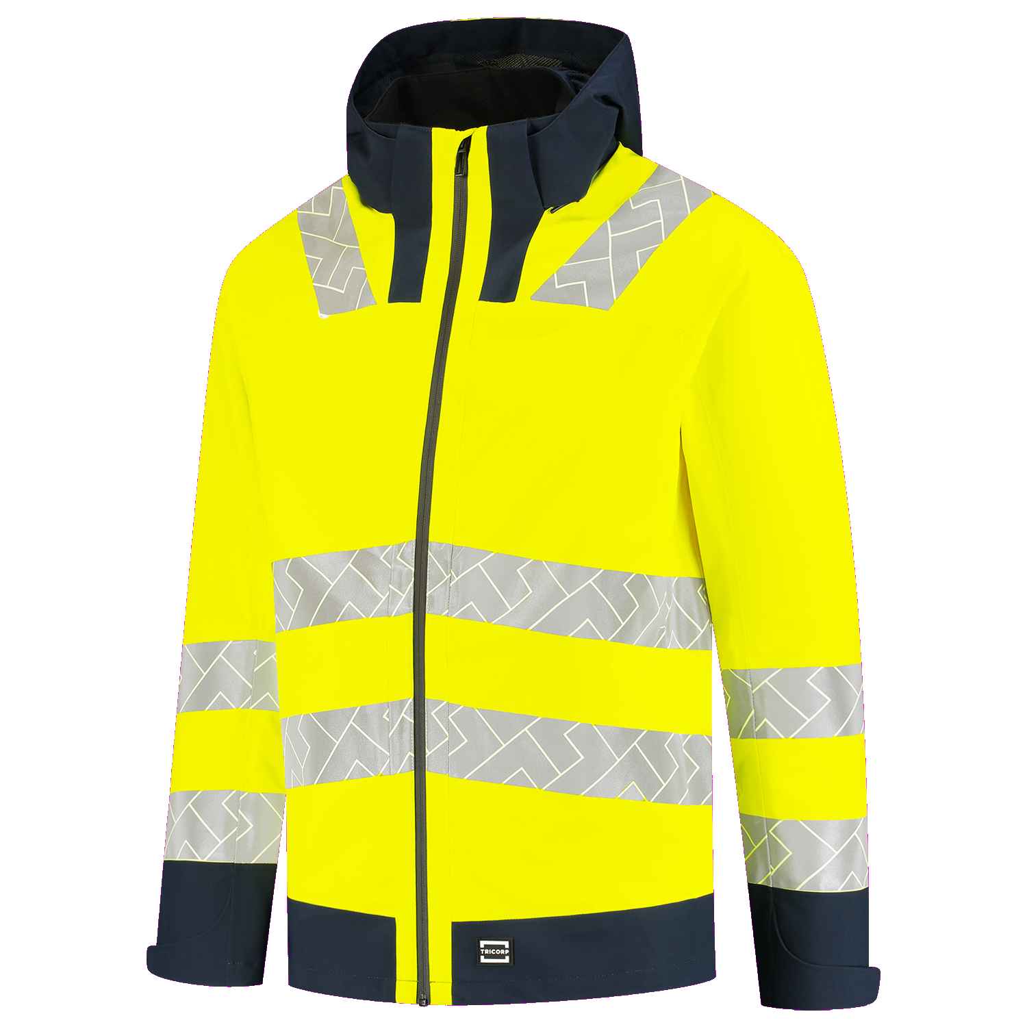 TRICORP Regenjas Techshell High Vis Redefined - Jassen en bodywarmers - Regenjassen