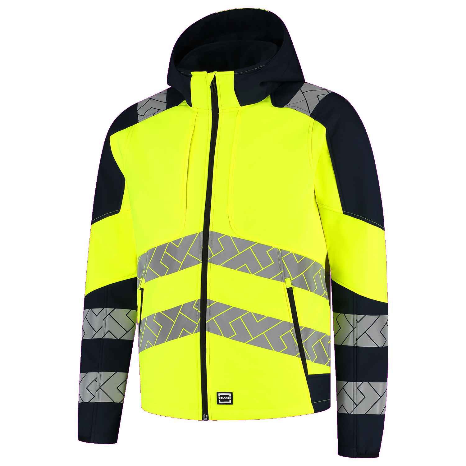 TRICORP Softshell Capuchon High Vis Redefined - Jassen en bodywarmers - Softshell werkjassen