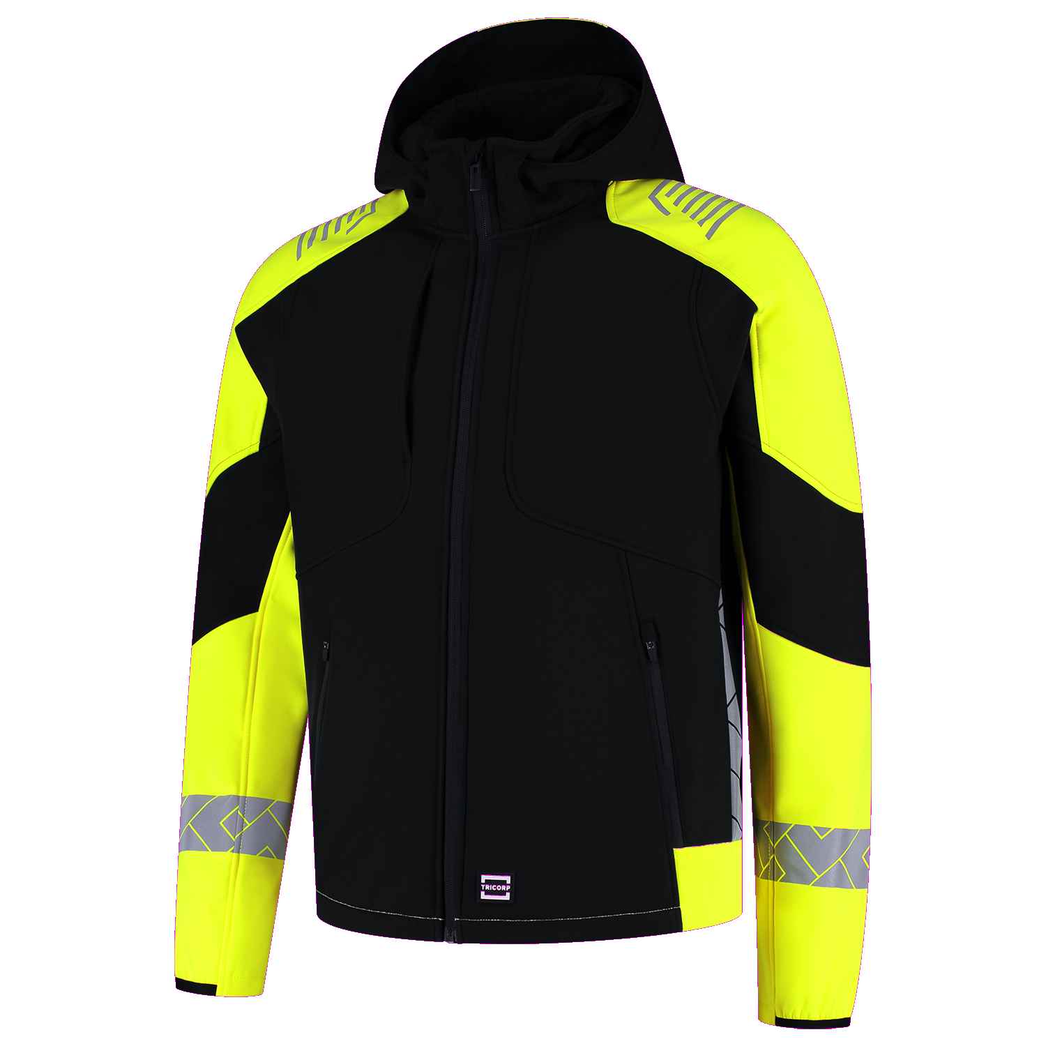 TRICORP Softshell Capuchon Reflective Redefined - Jassen en bodywarmers - Softshell werkjassen