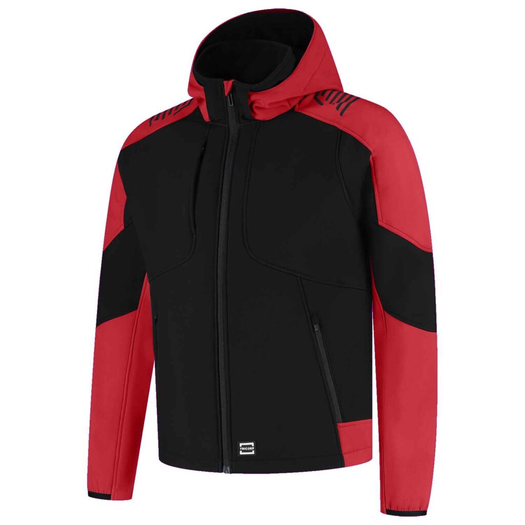 TRICORP Softshell Capuchon Bicolor Redefined - Jassen en bodywarmers - Softshell werkjassen