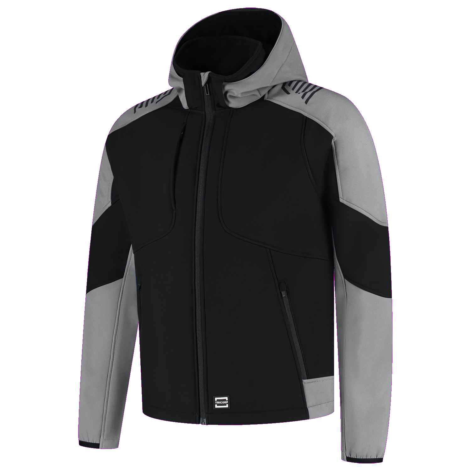 TRICORP Softshell Capuchon Bicolor Redefined - Jassen en bodywarmers - Softshell werkjassen