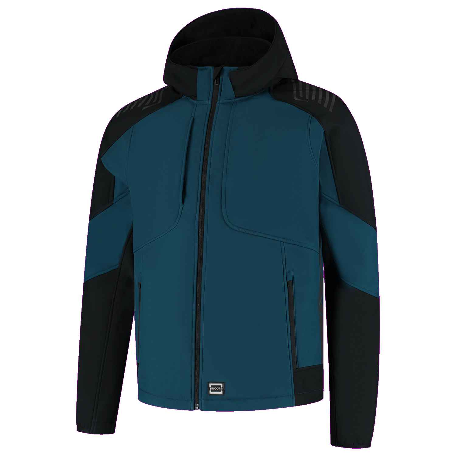 TRICORP Softshell Capuchon Bicolor Redefined - Jassen en bodywarmers - Softshell werkjassen