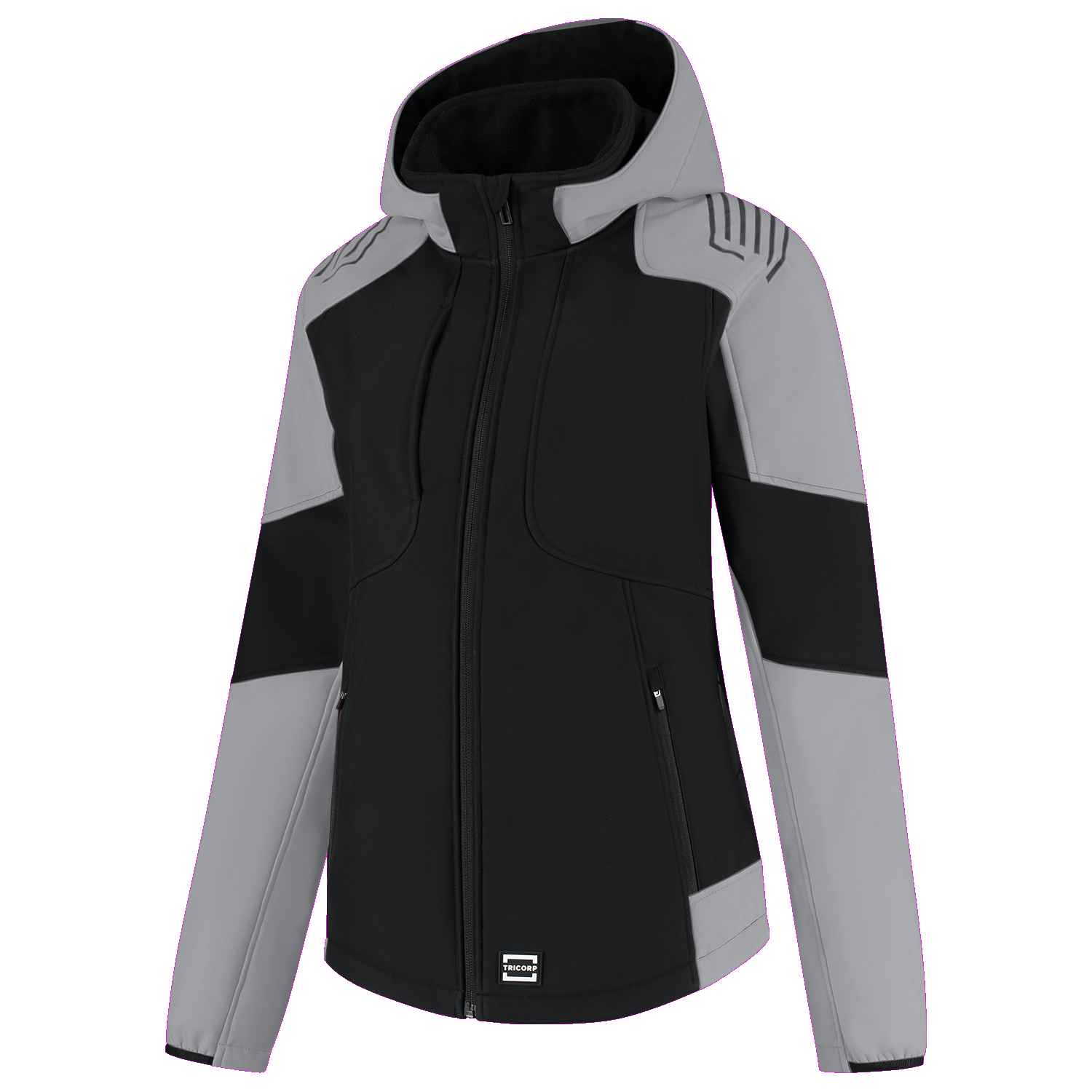 TRICORP Softshell Capuchon Bicolor Redefined Dames - Jassen en bodywarmers - Softshell werkjassen