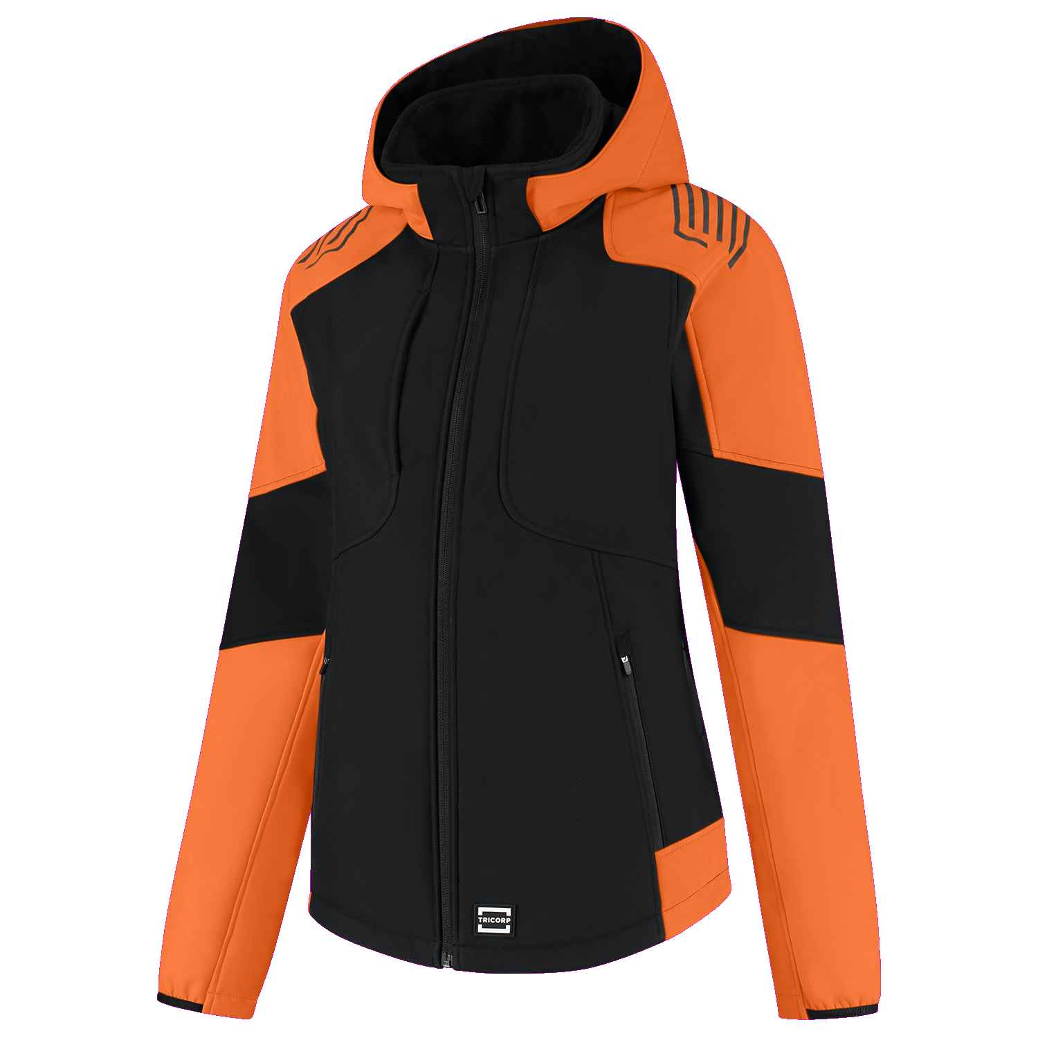 TRICORP Softshell Capuchon Bicolor Redefined Dames - Jassen en bodywarmers - Softshell werkjassen