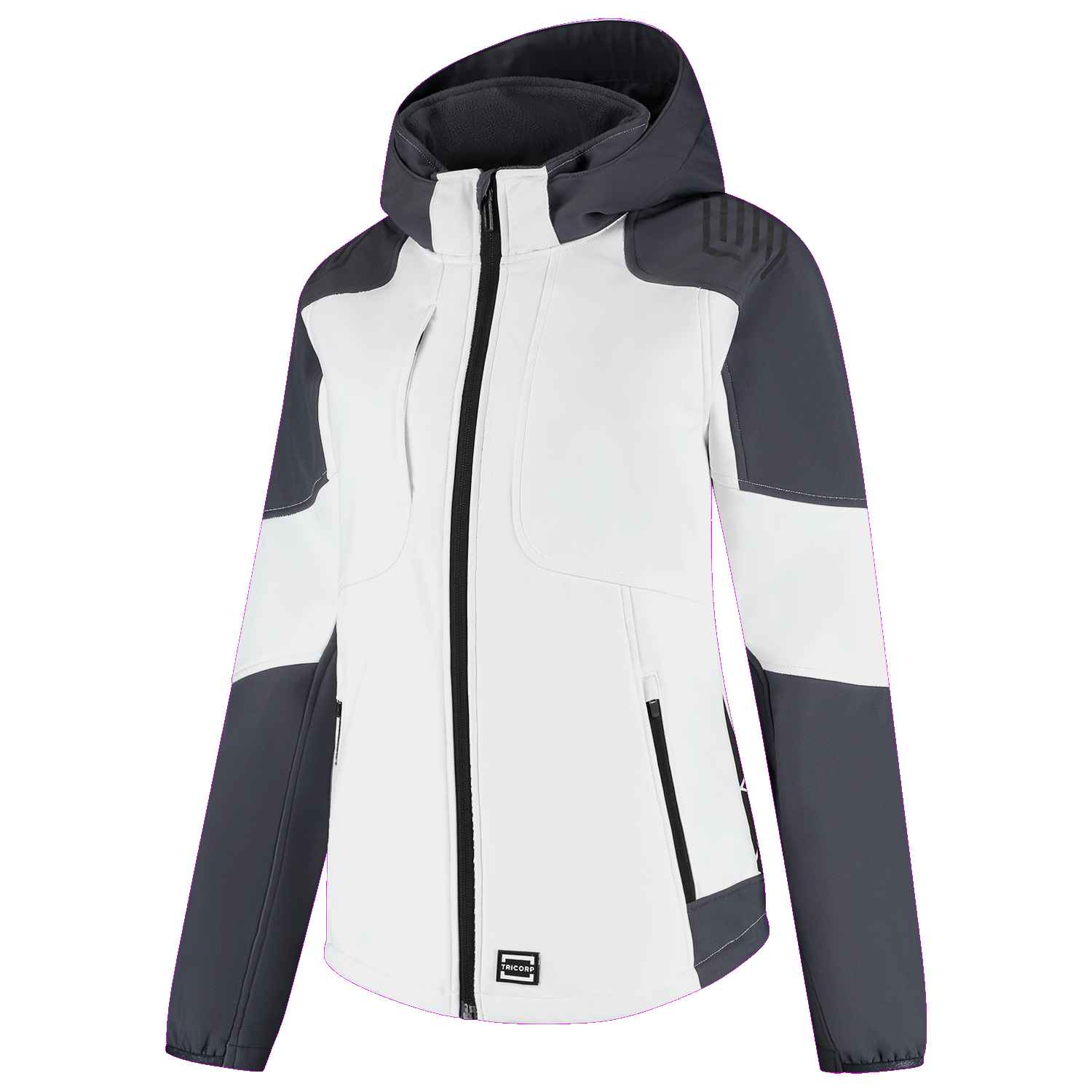 TRICORP Softshell Capuchon Bicolor Redefined Dames - Jassen en bodywarmers - Softshell werkjassen