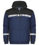Projob 7104 HOODIE MET HALVE RITSSLUITING