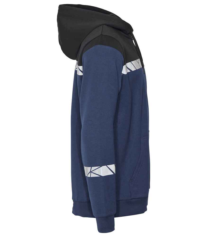 Projob 7104 HOODIE MET HALVE RITSSLUITING - Truien en sweaters - Sweaters