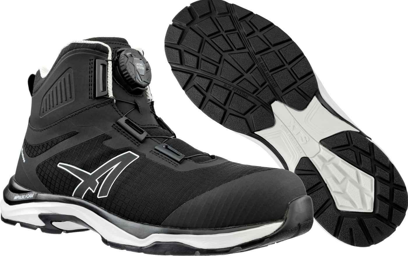 Albatros Trailmaster Black Quick Lock Mid S3S - Schoenen en laarzen - Hoge werkschoenen