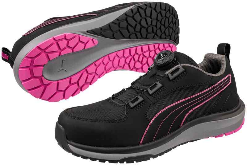 Puma Aspire Pink Disc Low S3S - Schoenen en laarzen - Lage werkschoenen