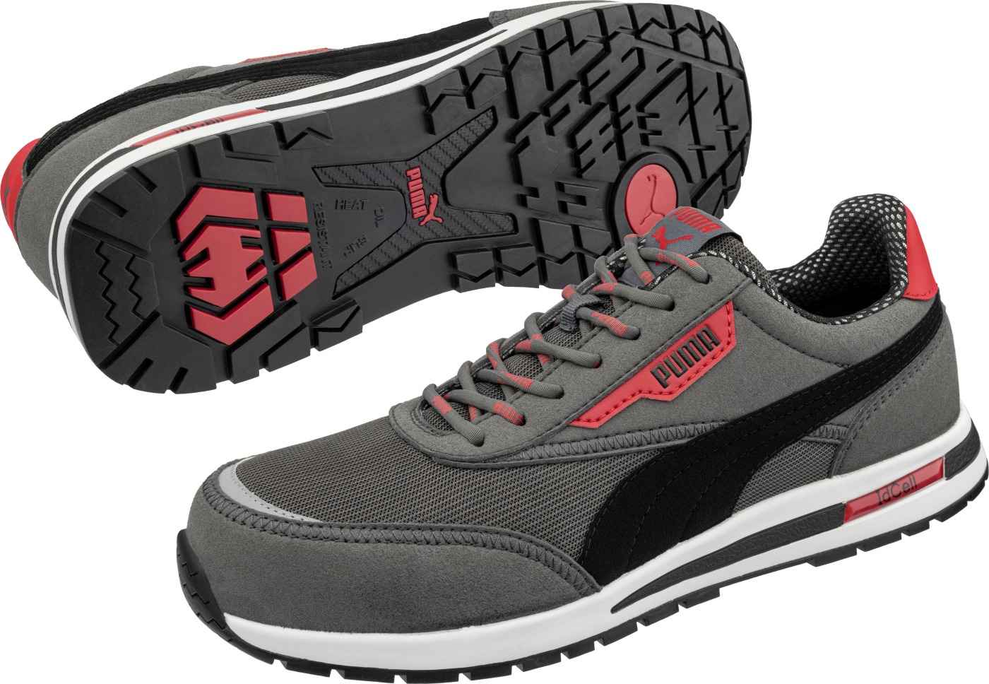 Puma Rider Grey Low S1PS - Schoenen en laarzen - Lage werkschoenen