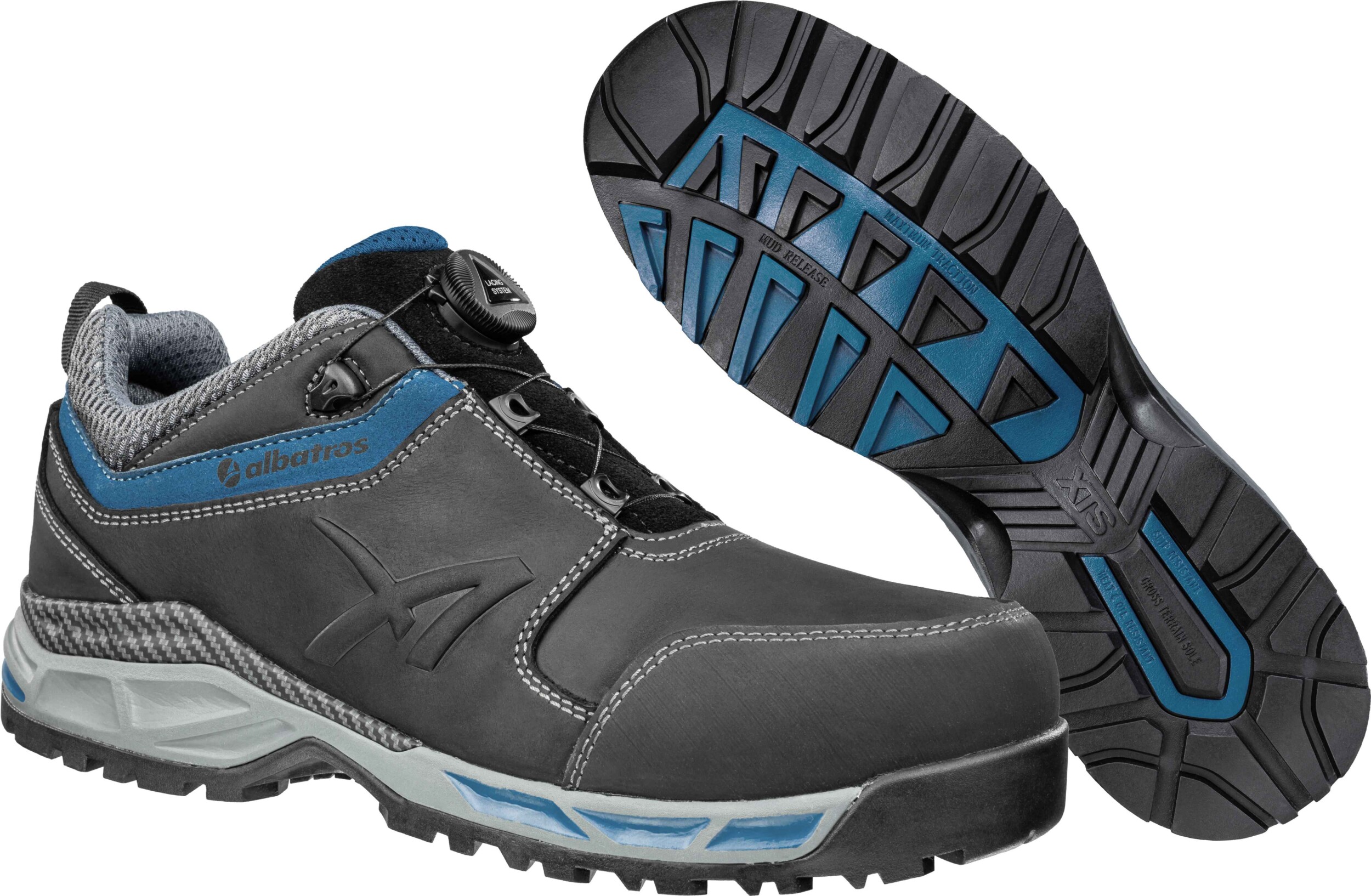 Albatros Tofane Black Quick-Lock Low S3S - Schoenen en laarzen - Lage werkschoenen