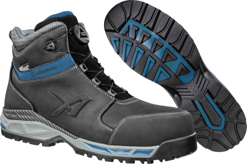 Albatros Tofane Black Quick-Lock Ctx Mid S7S - Schoenen en laarzen - Hoge werkschoenen