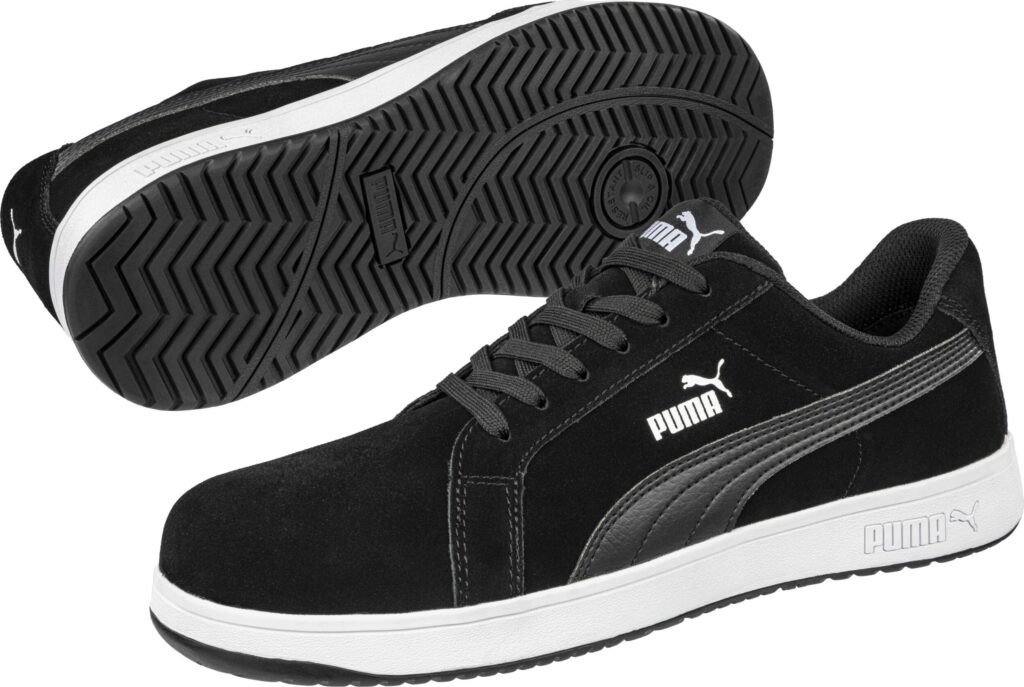 Puma Iconic Suede Black Low S1PL - Schoenen en laarzen - Lage werkschoenen