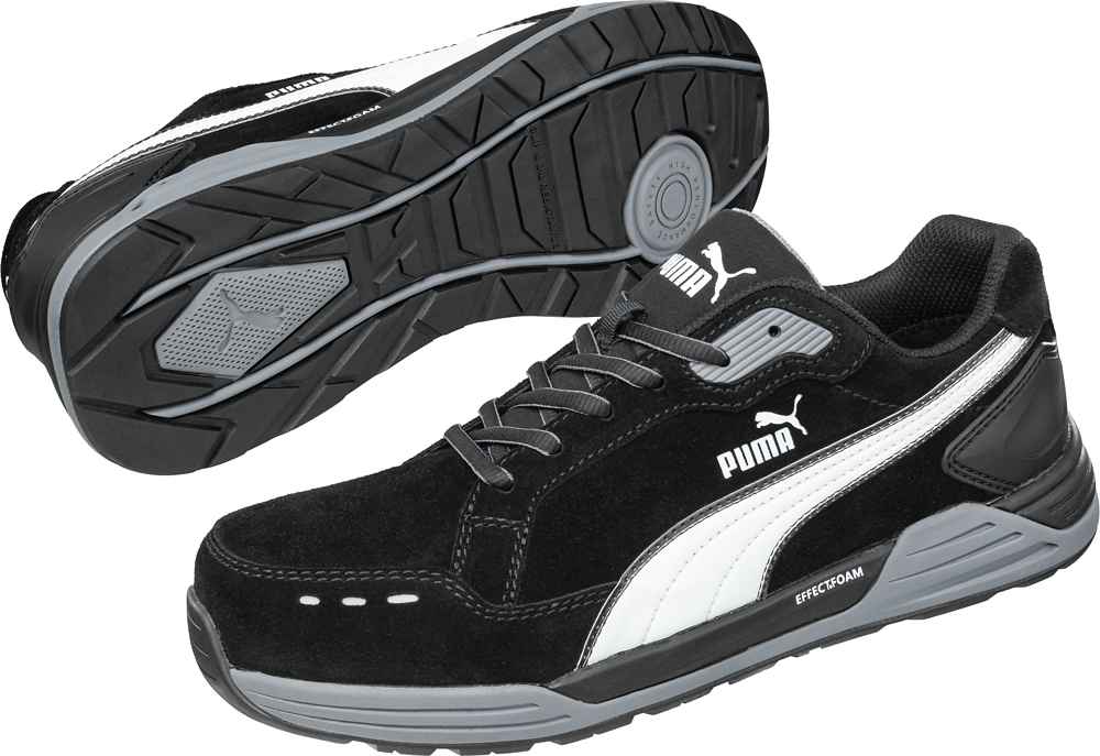 Puma Airtwist Black Low S3S - Schoenen en laarzen - Lage werkschoenen