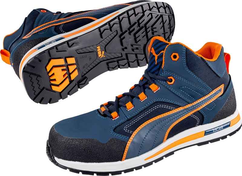 Puma Crosstwist Mid S3S - Schoenen en laarzen - Hoge werkschoenen