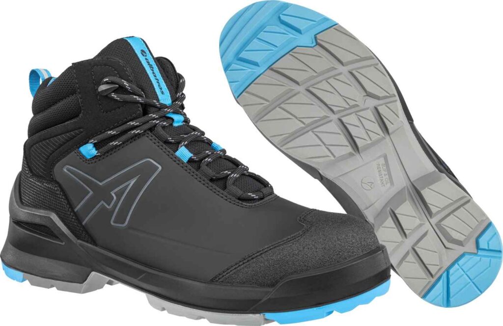 Albatros Taraval Black/Blue Mid S3L - Schoenen en laarzen - Hoge werkschoenen