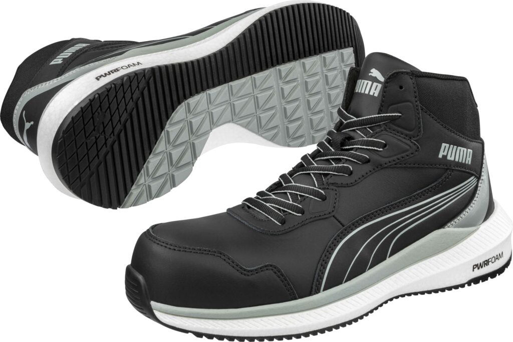 Puma Zoom Black Mid S3S - Schoenen en laarzen - Hoge werkschoenen