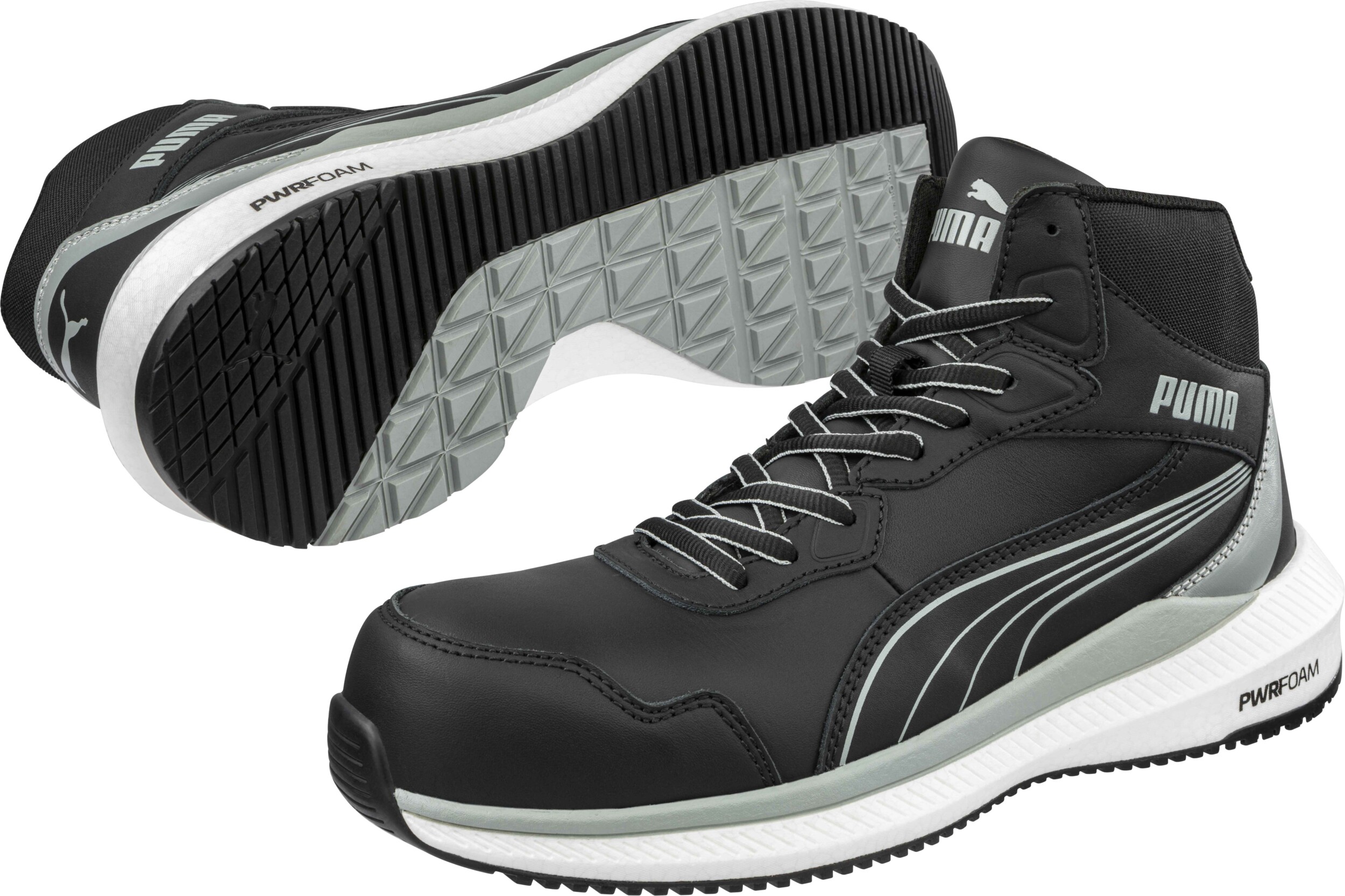 Puma Zoom Black Mid S3S - Schoenen en laarzen - Hoge werkschoenen