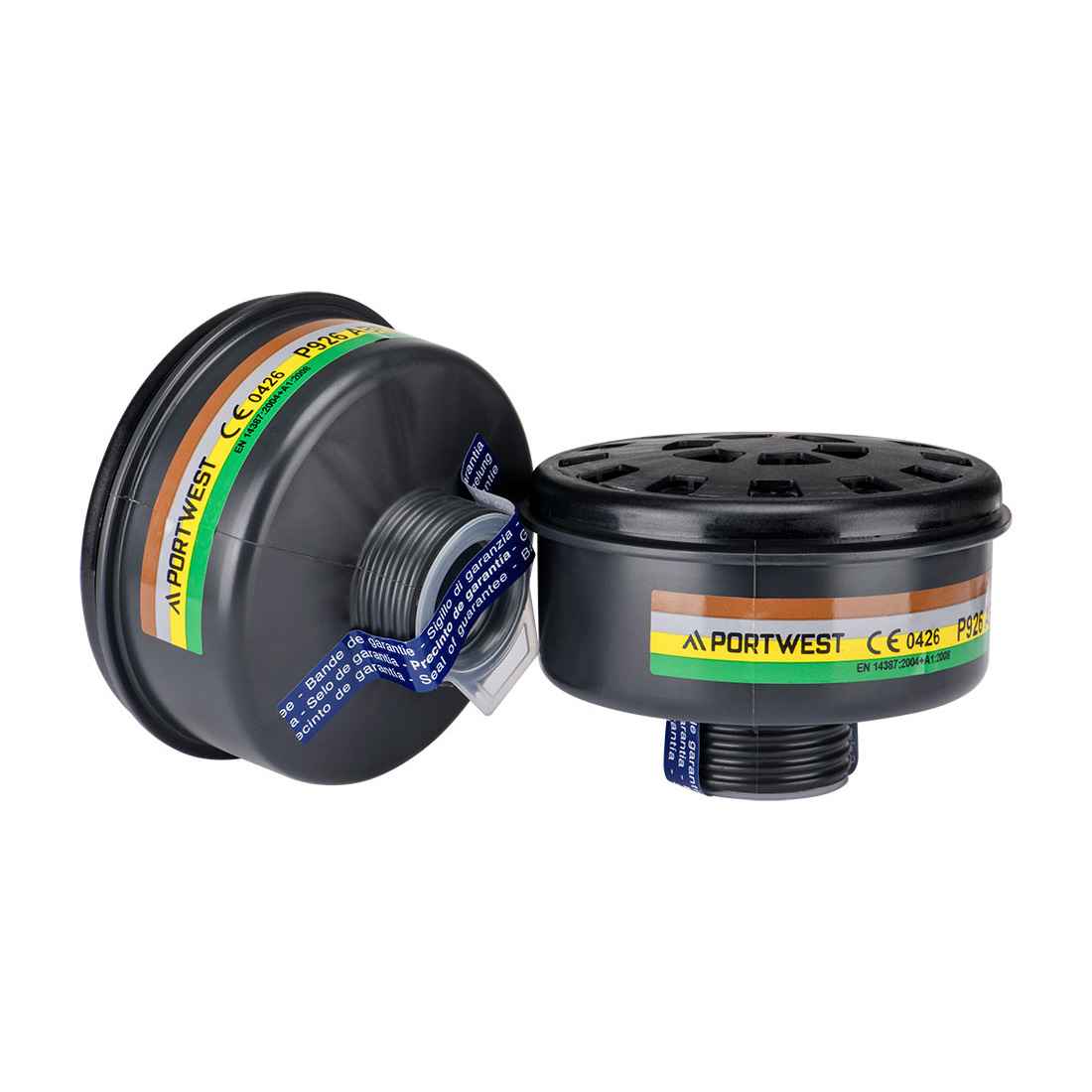 Portwest ABEK2 Gasfilter Universele Draad (4 stuks)