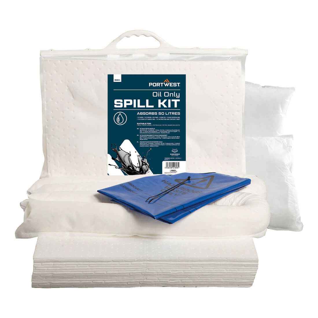 Portwest 50 Liter Olie-Absorptieset