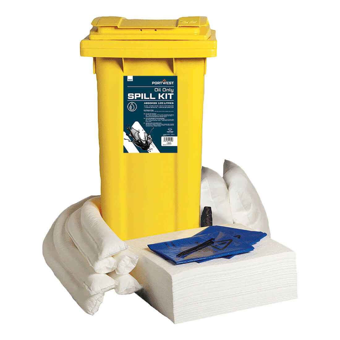Portwest 120 Liter Olie-Absorptieset