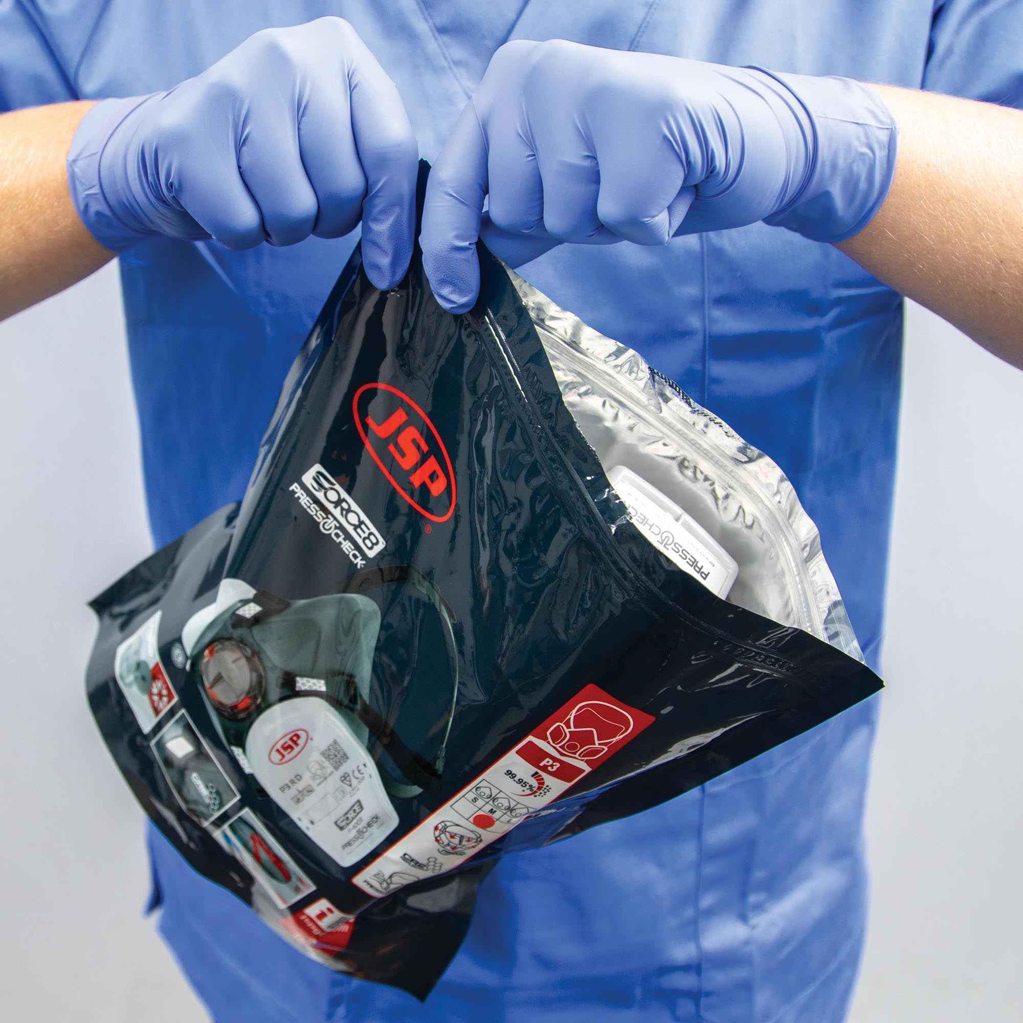 JSP Force®8 Half-Mask with PressToCheck™ - P3 Filters - Afbeelding 3
