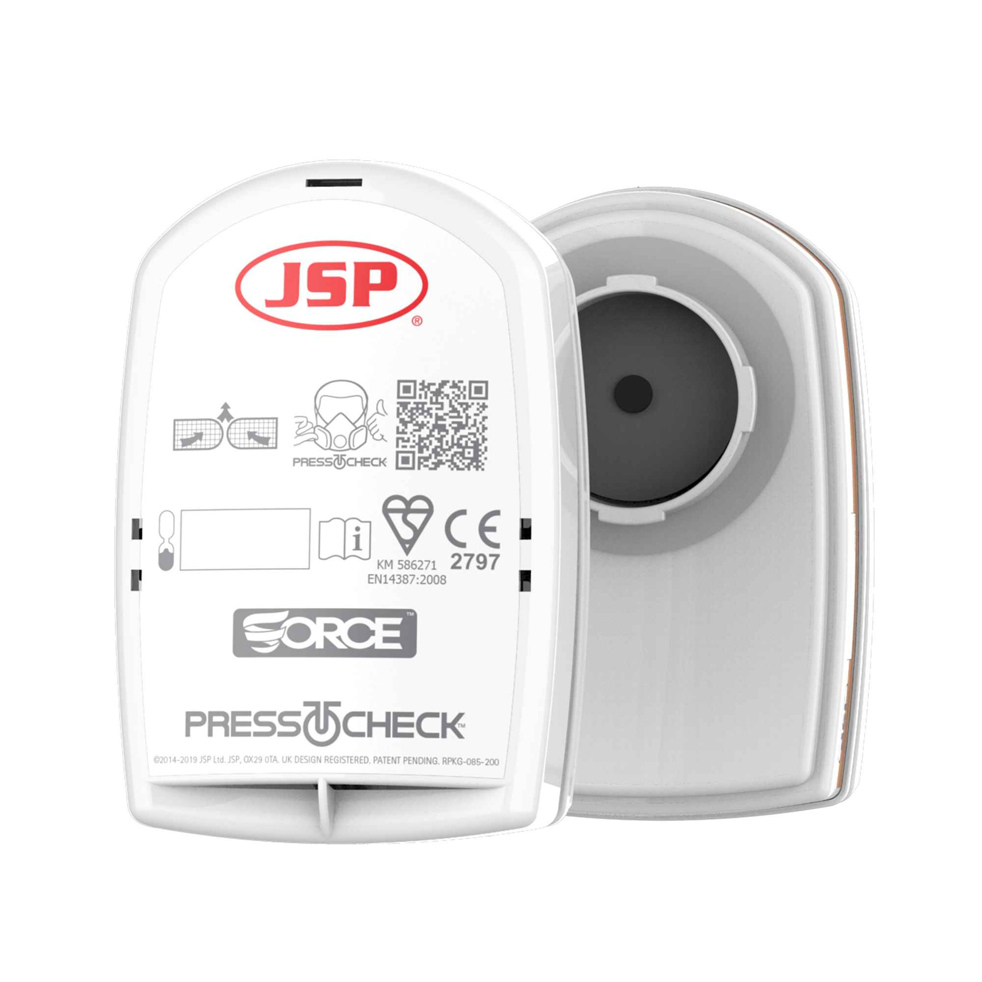 JSP PressToCheck™ A2 P3 Filters - Set of 2 - Afbeelding 5
