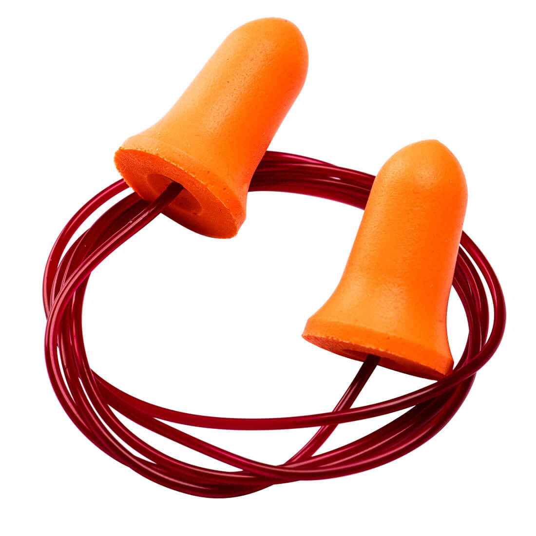 Portwest Bell Comfort PU-schuim Oordoppen met Koord (200 paar)